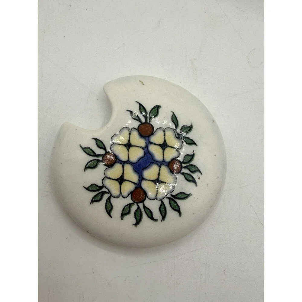 Vintage DIGOIN & SARREGUEMINES  MUSTARD JAR with Lid ~ Made in FRANCE